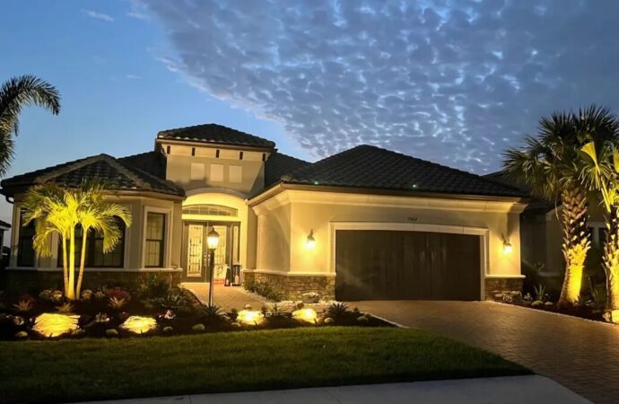 Residential outdoor lighting Services-Hardscape Contractors of Jupiter